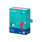 Satisfyer App Enabled Sexy Secret Panty Vibrator - Wine Red